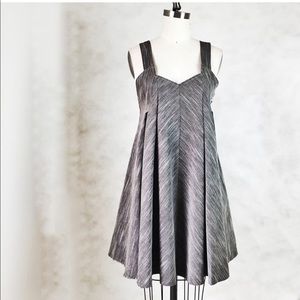 Vintage Drape Pleat Tank Swing DRESS K905A